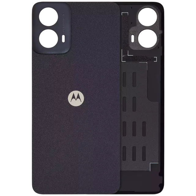 Zadní sklo pro Motorola Moto G34 (XT2363 / 2023) (originál OEM) (Charcoal Black)