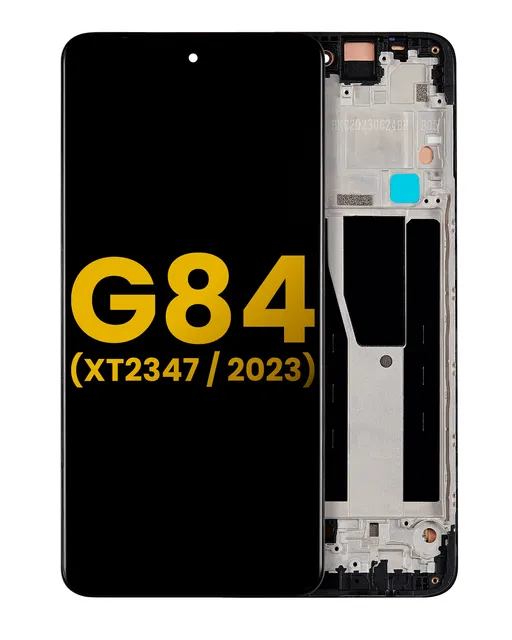 OLED displej s rámečkem pro Motorola Moto G84 (XT2347 / 2023) (repasovaný) (všechny barvy)