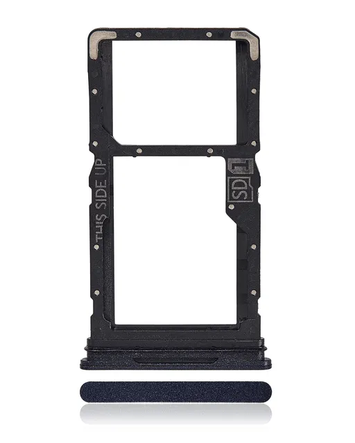 SIM šuplík (jedna SIM) pro Motorola Moto G84 (XT2347 / 2023) (Midnight Blue)