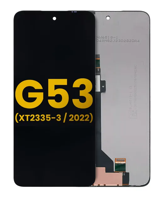 LCD displej bez rámečku pro Motorola Moto G53 (XT2335 / 2022) (repasovaný) (všechny barvy)