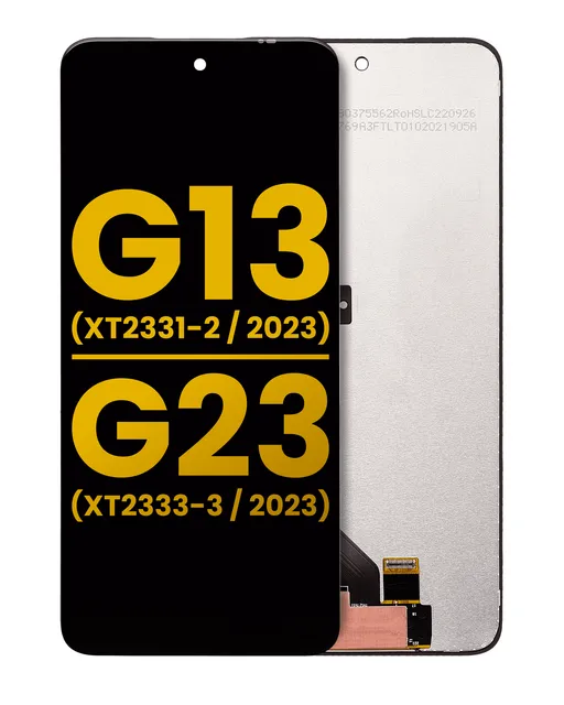 LCD displej bez rámečku pro Motorola Moto G13 (XT2331 / 2023) / G23 (XT2333 / 2023) (repasovaný) (všechny barvy)