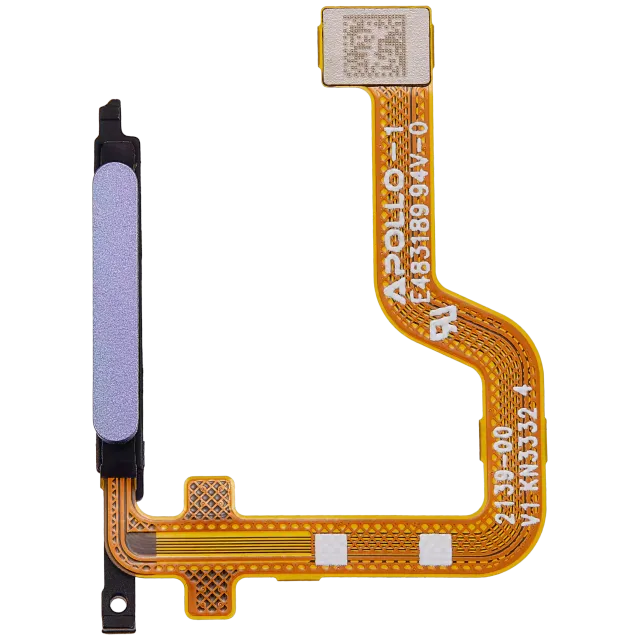 Otisků prstů čtečka s flex kabelem pro Motorola Moto G13 (XT2331 / 2023) (originál OEM) (Blue Lavender)