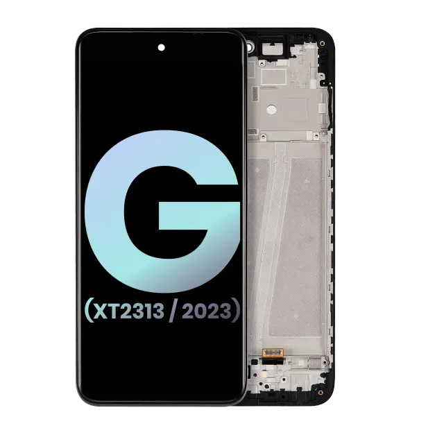 LCD displej s rámečkem pro Moto G 5G (XT2313 / 2023) (originál OEM) (všechny barvy)