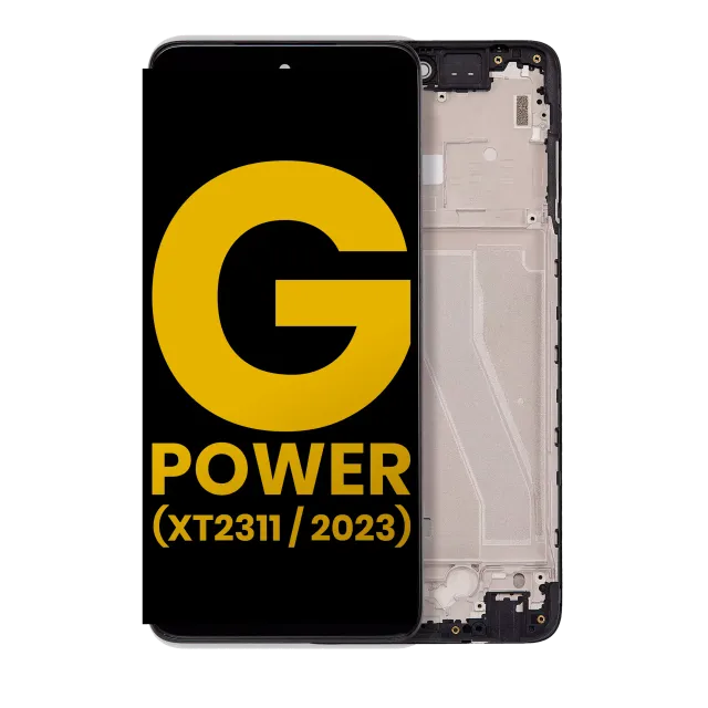 LCD displej s rámečkem pro Motorola Moto G Power 5G (XT2311 / 2023) (repasovaný) (všechny barvy)