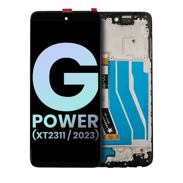 LCD displej s rámečkem pro Moto G Power 5G (XT2311 / 2023) (originál OEM) (všechny barvy)