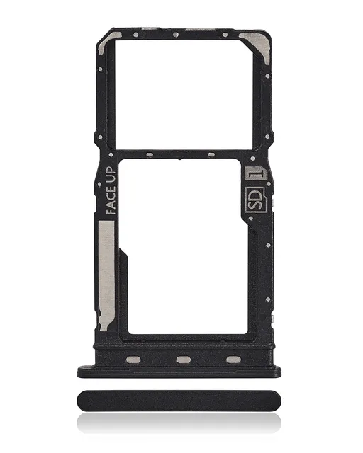 SIM šuplík (jedna SIM) pro Motorola Moto G Power 5G (XT2311 / 2023) (černá)
