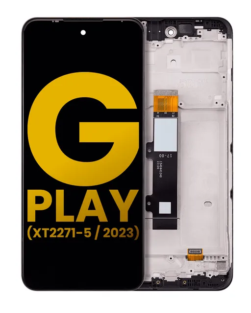 LCD displej s rámečkem pro Motorola Moto G Play (XT2271 / 2023) (repasovaný) (všechny barvy)
