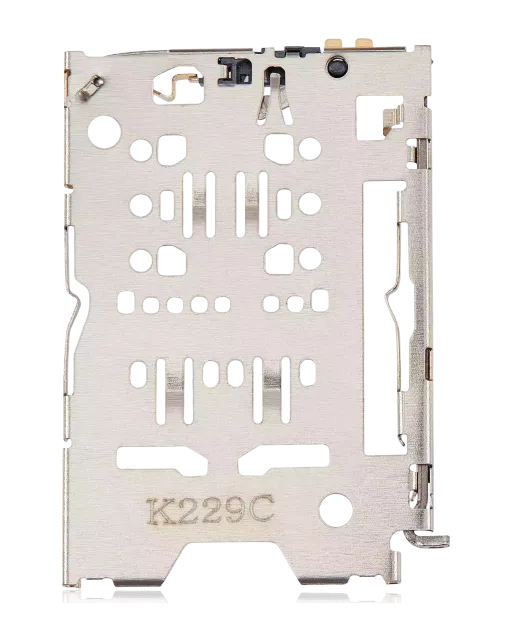 Sim karta čtečka jen kovový kryt pro Motorola Moto G Play (XT2271/ 2023) (originál OEM)