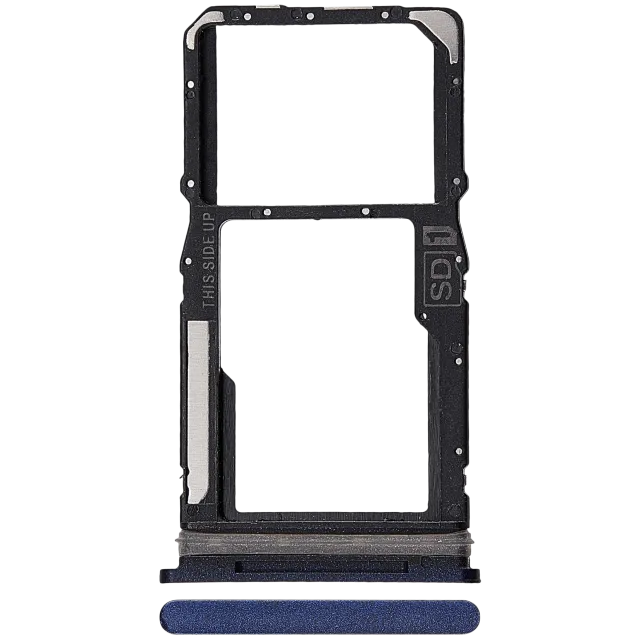 SIM šuplík (jedna SIM) pro Motorola Moto G Play (XT2271 / 2023) (Premium) (Deep Indigo)