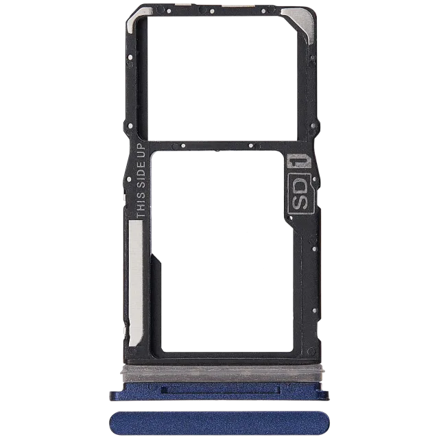 SIM šuplík (jedna SIM) pro Motorola Moto G Play (XT2271 / 2023) (Deep Indigo)
