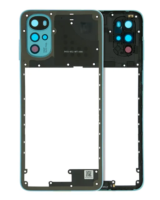 Střední rám (housing) pro Motorola Moto G22 (XT2231 / 2022) (Iceberg Blue)