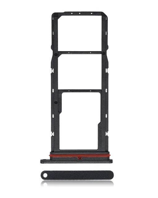 SIM šuplík (dvě SIM) pro Motorola Moto G22 (XT2231 / 2022) (Cosmic Black)