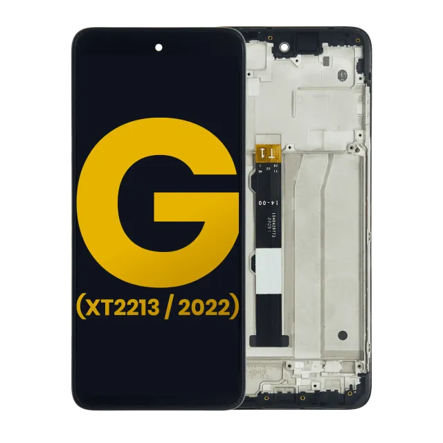 LCD displej s rámečkem pro Motorola Moto G 5G (XT2213 / 2022) (repasovaný) (všechny barvy)