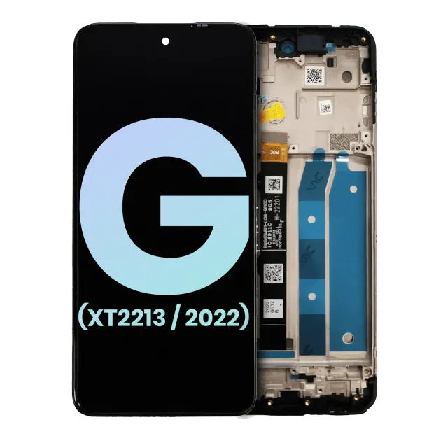 LCD displej s rámečkem pro Motorola Moto G 5G (XT2213 / 2022) (originál OEM) (všechny barvy)