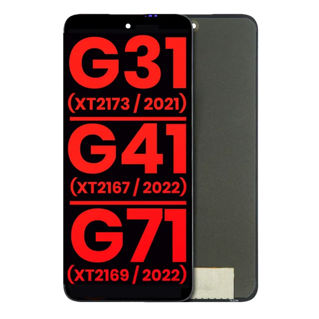OLED displej bez rámečku pro Motorola Moto G31 (XT2173 / 2021) / G41 (XT2167 / 2022) / G71 5G (XT2169 / 2022) (Aftermarket Plus) (všechny barvy)