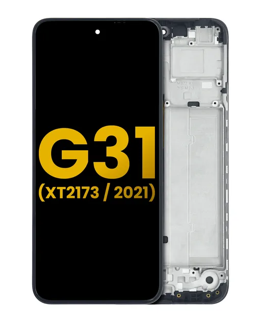 OLED displej s rámečkem pro Motorola Moto G31 (XT2173 / 2021) (repasovaný) (všechny barvy)