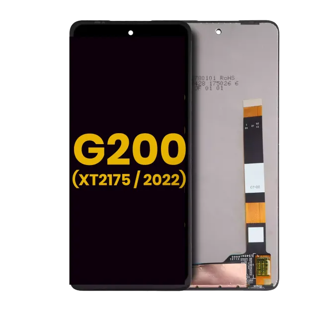 LCD displej bez rámečku pro Motorola Moto G200 5G (XT2175 / 2022) (repasovaný) (všechny barvy)
