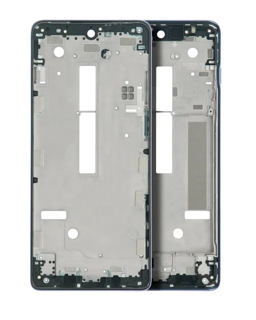 Střední rám (housing) pro Moto G200 5G (XT2175 / 2022) (černá)