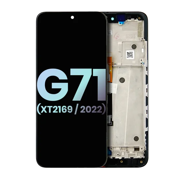 OLED displej s rámečkem pro Motorola Moto G71 5G (XT2169 / 2022) (originál OEM) (všechny barvy)