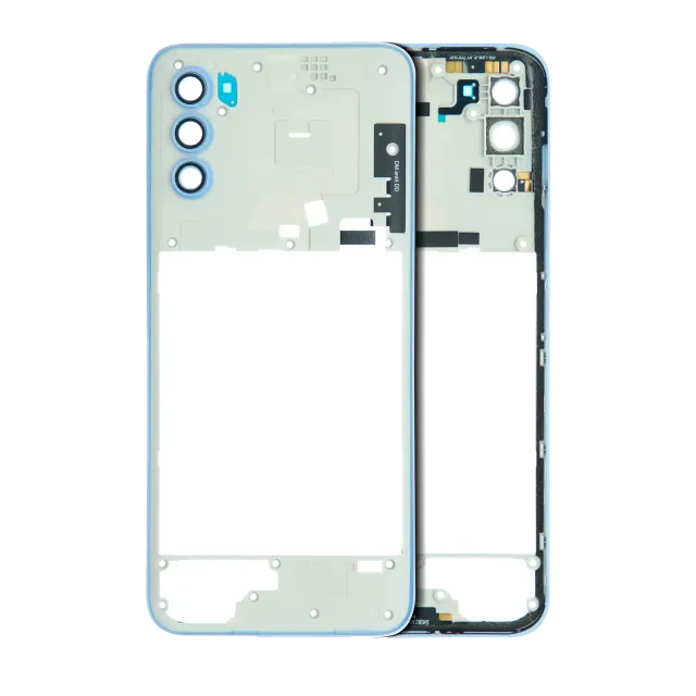 Střední rám (housing) pro Motorola Moto G71 5G (XT2169 / 2022) (Arctic Blue)