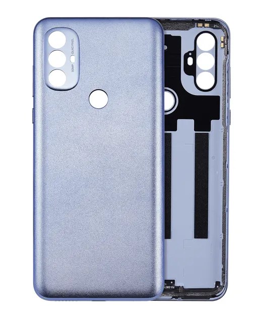 Zadní sklo pro Motorola Moto G Power (XT2165 / 2022) (Aftermarket Plus) (Opal Silver)
