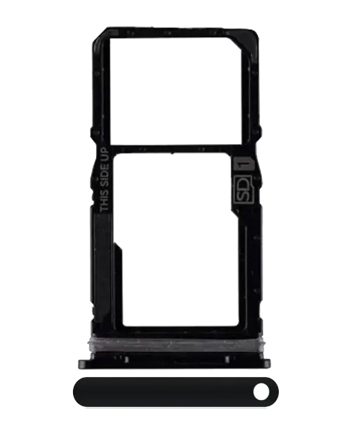 SIM šuplík pro Motorola Moto G Power (XT2165 / 2022) (originál OEM) (Dark Groove)