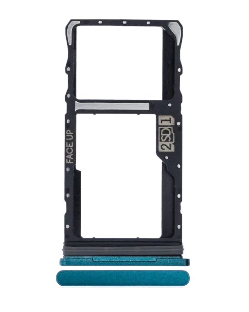 SIM šuplík (dvě SIM) pro Motorola Moto G50 (XT2137 / 2021) (Aqua Green)
