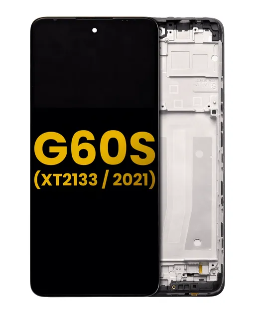 LCD displej s rámečkem pro Motorola Moto G60S (XT2133 / 2021) (repasovaný) (všechny barvy)