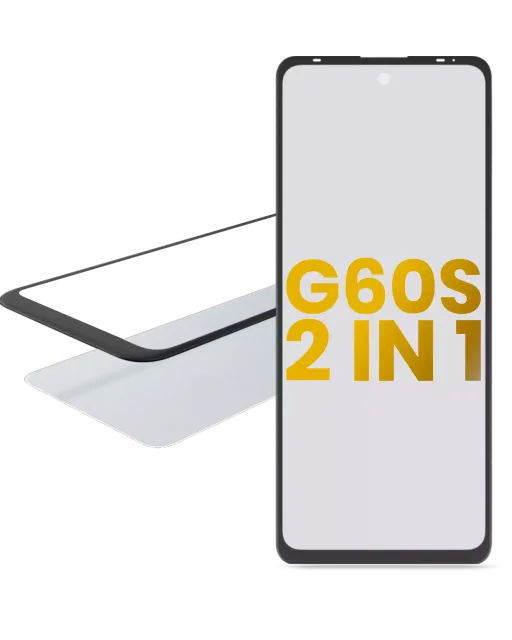 2v1 přední sklo s OCA (předinstalováno) pro Motorola Moto G60S (XT2133 / 2021)