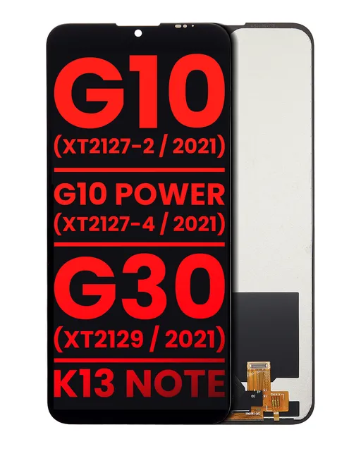 LCD displej bez rámečku pro Motorola Moto G10 (XT2127-2 / 2021) / G10 Power (XT2127-4 / 2021) / G30 (XT2129 / 2021) / Lenovo K13 Note (Aftermarket Plus) (všechny barvy)