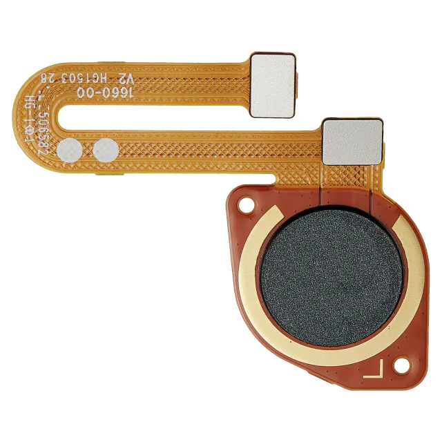 Otisků prstů čtečka s flex kabelem pro Motorola Moto G30 (XT2129 / 2021) / G10 (XT2127-2 / 2021) (černá)