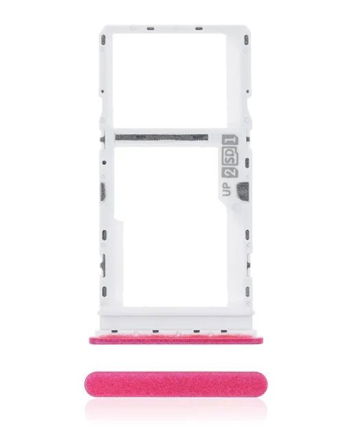SIM šuplík (dvě SIM) pro Motorola Moto G20 (XT2128 / 2021) (Flamingo Pink)