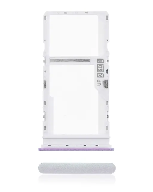 SIM šuplík (dvě SIM) pro Motorola Moto G20 (XT2128 / 2021) (Breathing Crystal)