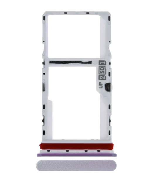 SIM šuplík (dvě SIM) pro Motorola Moto G10 (XT2127-2 / 2021) (Iridescent Pearl)