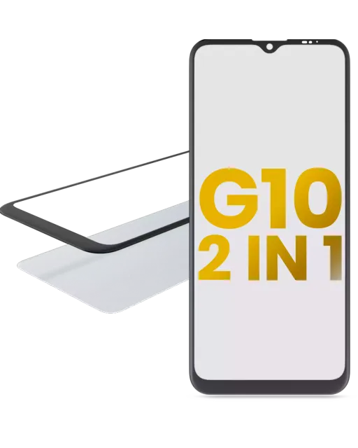 2v1 přední sklo s OCA (předinstalováno) pro Motorola Moto G10 (XT2127-2 / 2021)