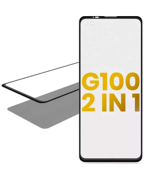 2v1 přední sklo s OCA (předinstalováno) pro Motorola Moto G100 (XT2125-4 / 2021)
