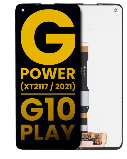 LCD displej bez rámečku pro Motorola Moto G Power (XT2117 / 2021) / G10 Play (repasovaný) (všechny barvy)