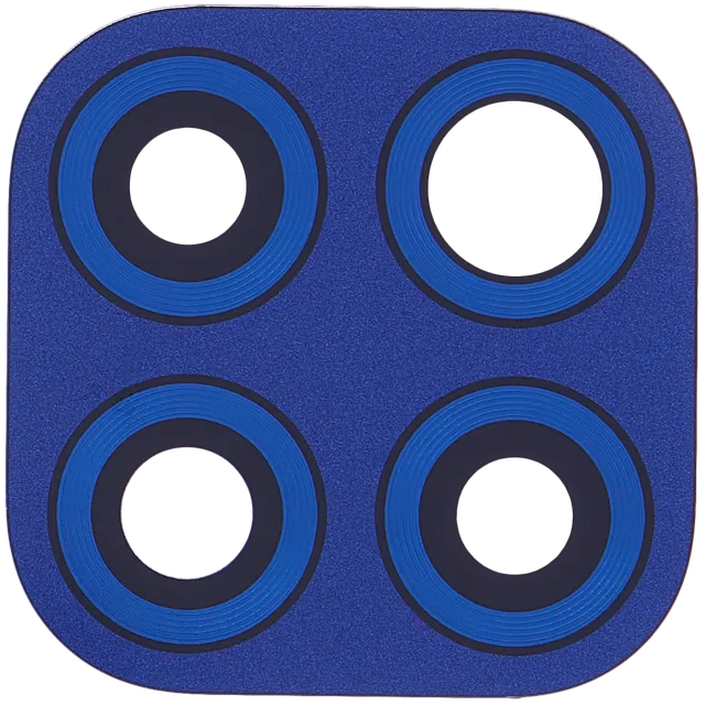 Sklíčko zadní kamery pro Motorola Moto G Power (XT2117 / 2021) (originál OEM) (Glowing Blue)