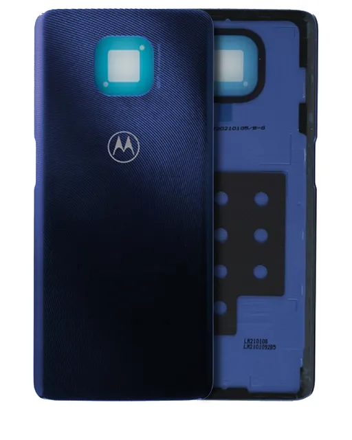 Zadní sklo pro Motorola Moto G Power (XT2117 / 2021) (originál OEM) (Glowing Blue)
