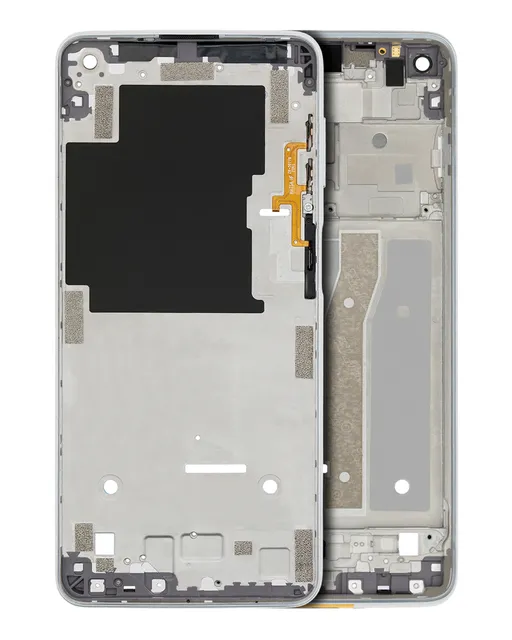 Střední rám (housing) pro Motorola Moto G Power (XT2117 / 2021) (Polar Silver)