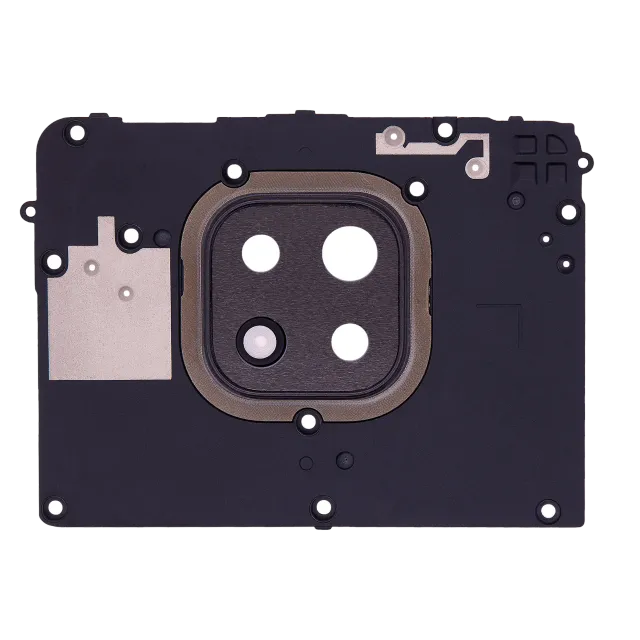 Střední rám (housing) (Top Carrier) pro Motorola Moto G Power (XT2117 / 2021) (originál OEM) (Flash Gray)