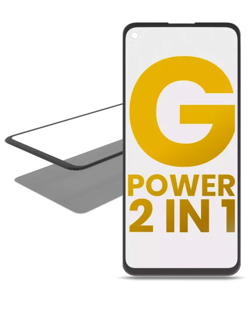 2v1 přední sklo s OCA (předinstalováno) pro Motorola Moto G Power (XT2117 / 2021)