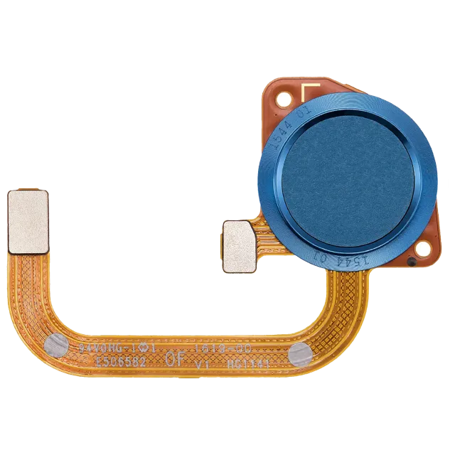 Otisků prstů čtečka s flex kabelem pro Motorola Moto G Play (XT2093 / 2021) (Misty Blue)