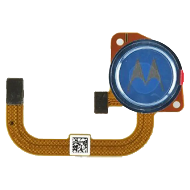 Otisků prstů čtečka s flex kabelem pro Motorola Moto G Play (XT2093 / 2021) (originál OEM) (Misty Blue)