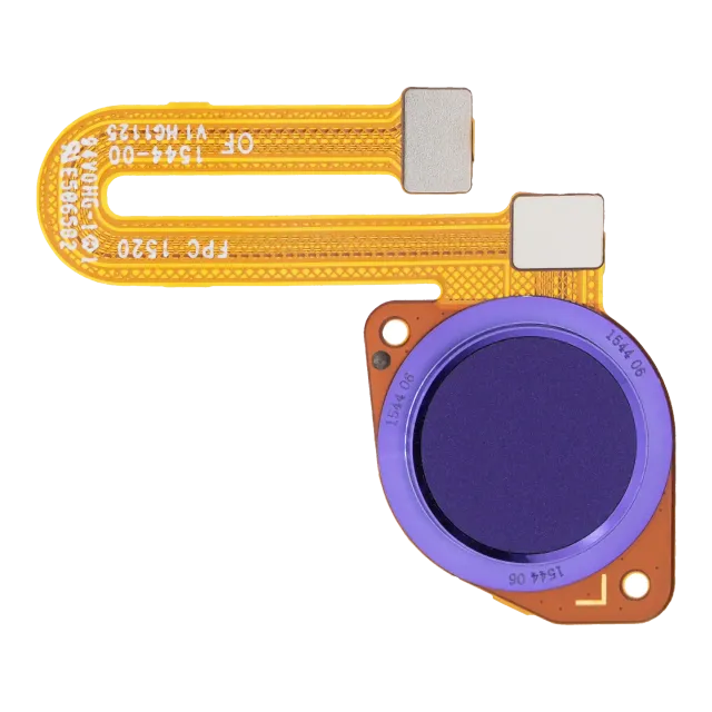 Otisků prstů čtečka s flex kabelem pro Motorola Moto G9 Power (XT2091 / 2020) (Electric Violet)
