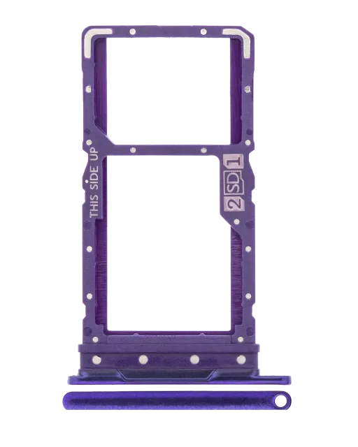 SIM šuplík (dvě SIM) pro Motorola Moto G9 Power (XT2091 / 2020) (Electric Violet)