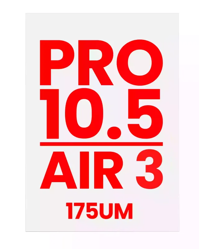 OCA fólie pro laminaci pro iPad Pro 10.5" / iPad Air 3 (175um) (balení 10 ks)