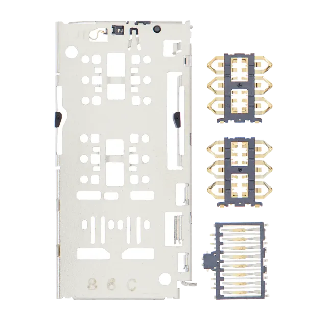Čtečka SIM pro Motorola Moto G8 Power Lite (XT2055 / 2020) / Moto E6S (XT2053-1 / 2020) (sada 4 ks)