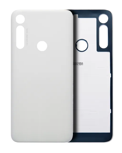 Zadní sklo pro Motorola Moto G Fast (XT2045 / 2020) (originál OEM) (Pearl White)
