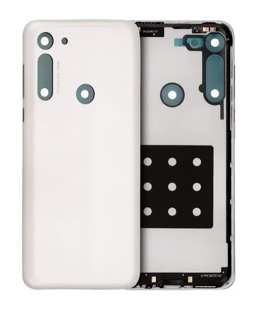 Zadní sklo pro Motorola Moto G8 (XT2045-1 / 2020) (White Prism)